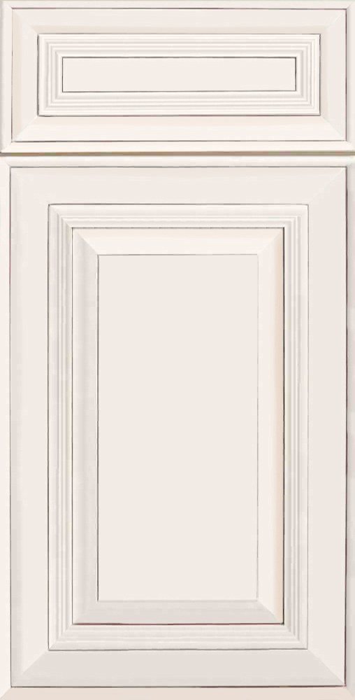 21st Century Perla Cream cabinet door in Perla Cream