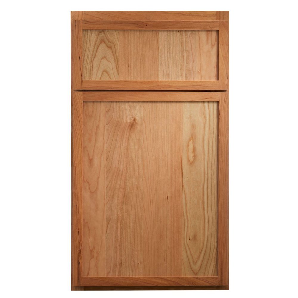Crystal Cascade cabinet door in Natural on cherry