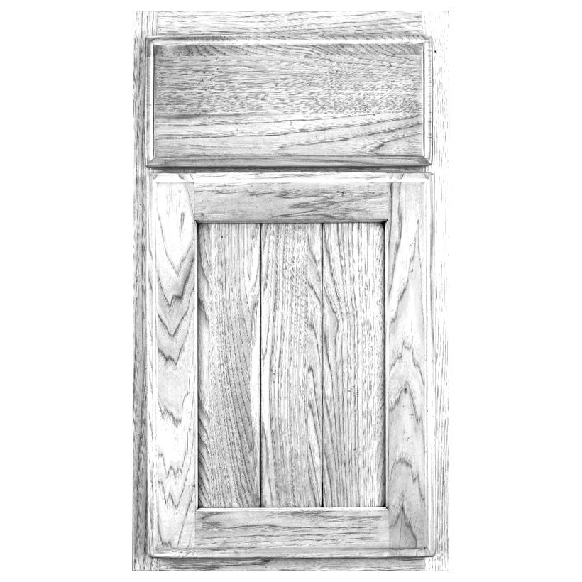 Crystal Early American door previewed in Cinnamon