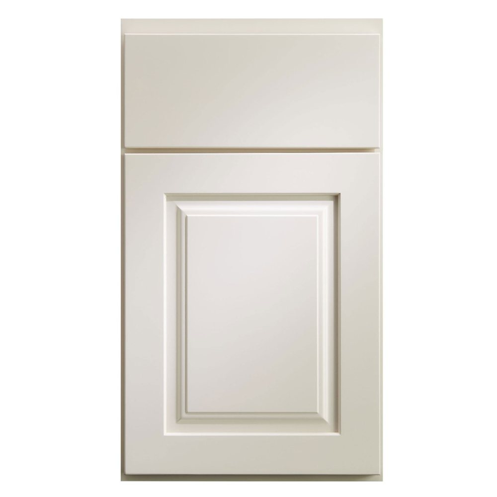 Crystal Lexington cabinet door in Linen
