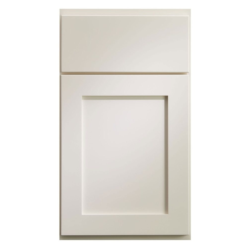 Crystal Meadowland cabinet door in Linen