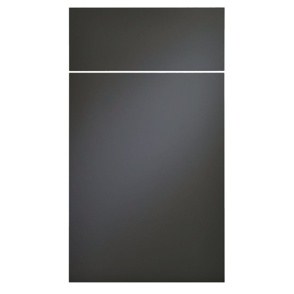 Crystal Venice cabinet door in Slate Grey