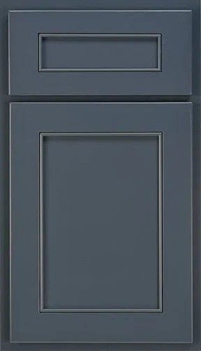 Great Northern Nantucket cabinet door in the maker's catalogue finish