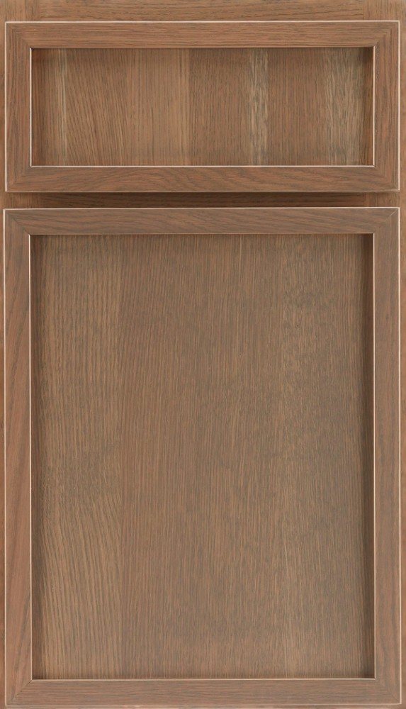 Great Northern Salerno cabinet door in the maker's catalogue finish