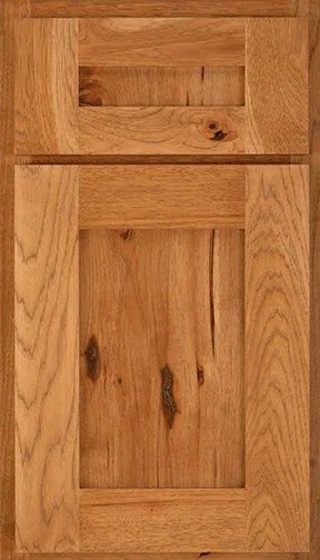 Great Northern Shakertown II Grande cabinet door in the maker's catalogue finish