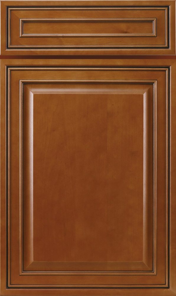 J&K K10 Mocha Glazed cabinet door in Mocha Glazed