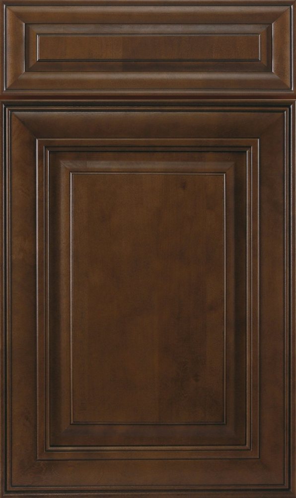 J&K M01 Chocolate Glazed cabinet door in Chocolate Glazed