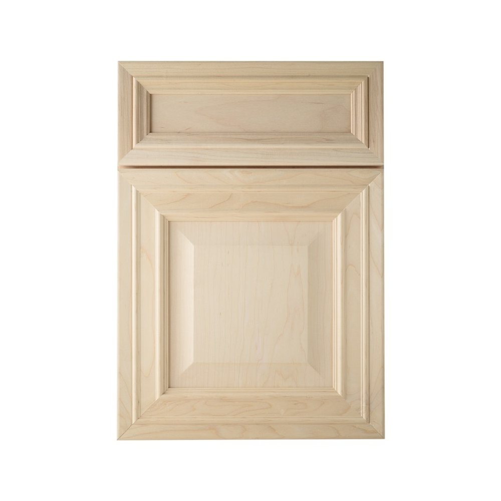 Kith Briarwood cabinet door in natural maple, unfinished sample
