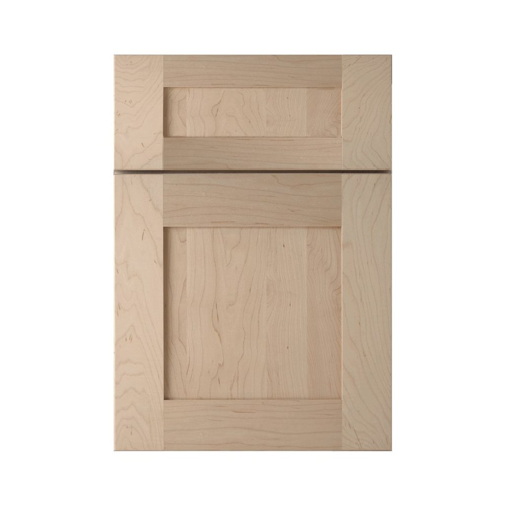 Kith Coronado II cabinet door in natural maple, unfinished sample