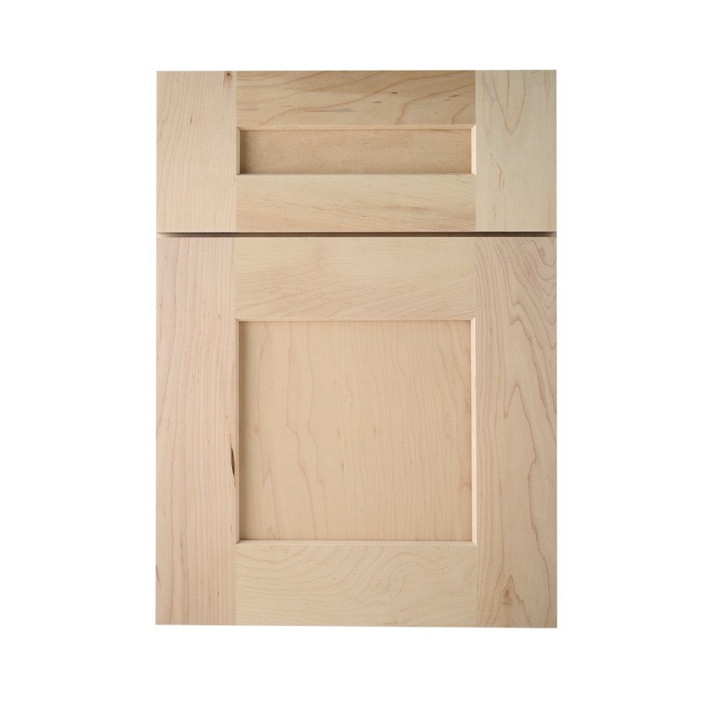 Kith Homestead II cabinet door in natural maple, unfinished sample