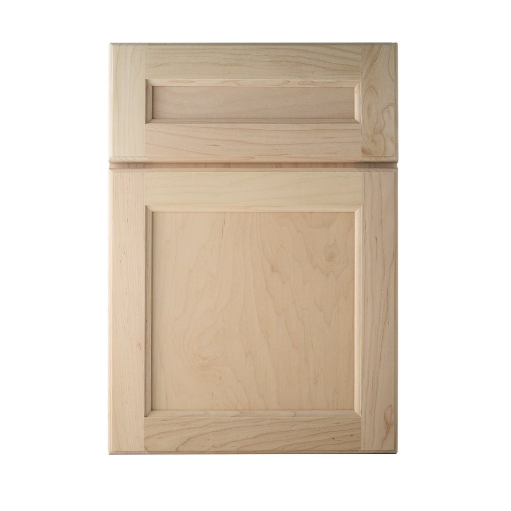 Kith Lancaster II cabinet door in natural maple, unfinished sample