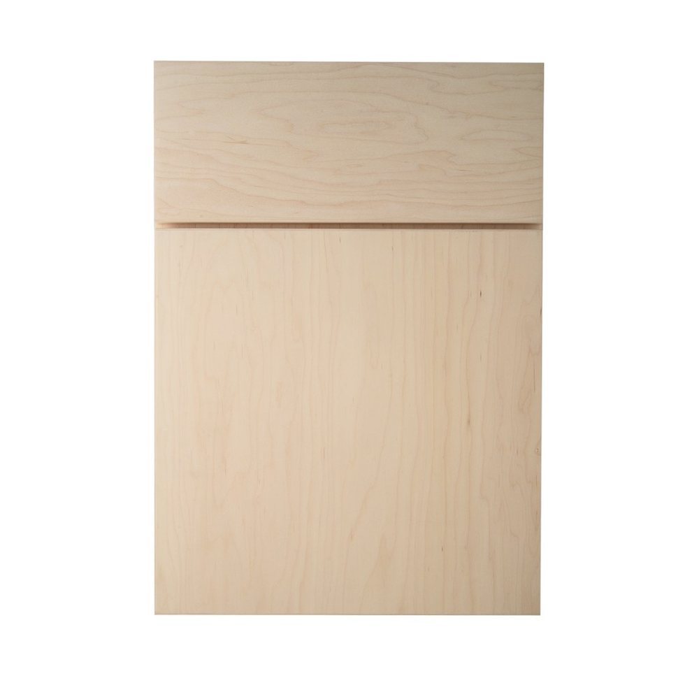 Kith Metro cabinet door in natural maple, unfinished sample