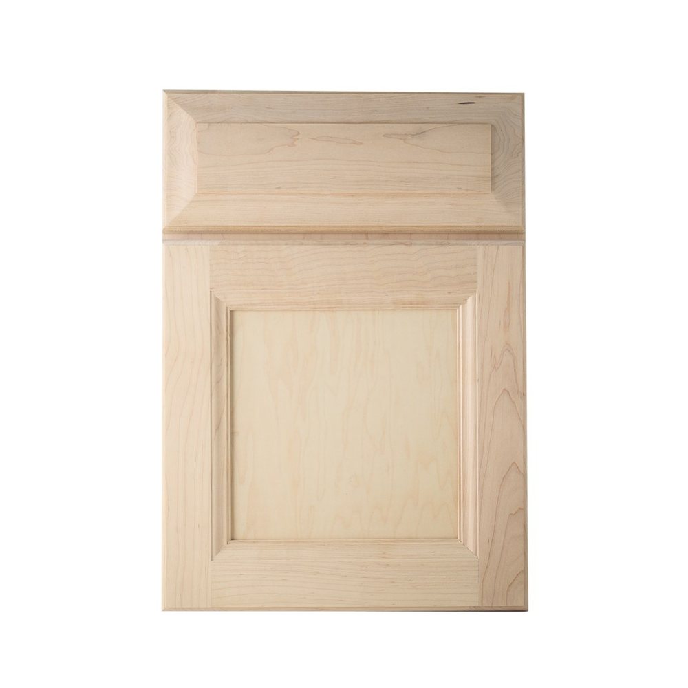 Kith Richmond cabinet door in natural maple, unfinished sample
