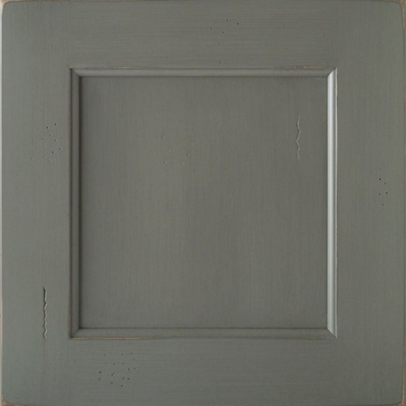 Kith Salem II cabinet door — Heirloom Grey on Creekstone