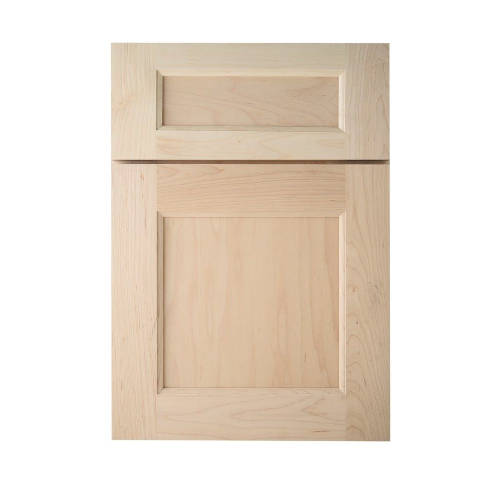 Kith Salem II cabinet door in natural maple, unfinished sample