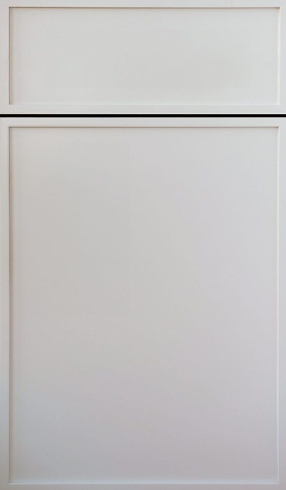 Plain & Fancy Millbrook cabinet door — Maple · full overlay · satin sheen · Garden Gate · Hdware