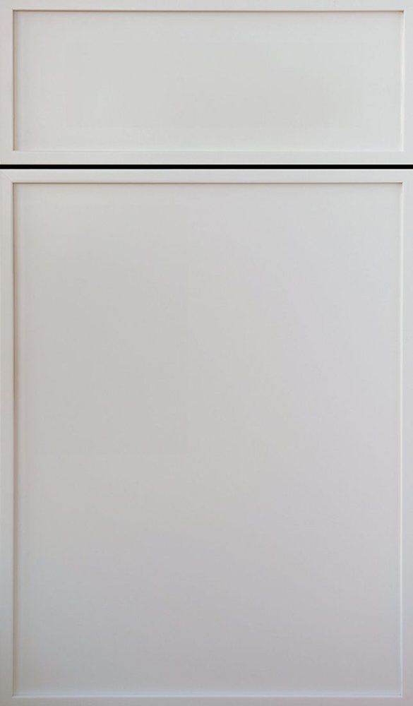 Plain & Fancy Millbrook cabinet door in Maple · full overlay · satin sheen · Garden Gate · Hdware — photographed by Plain & Fancy