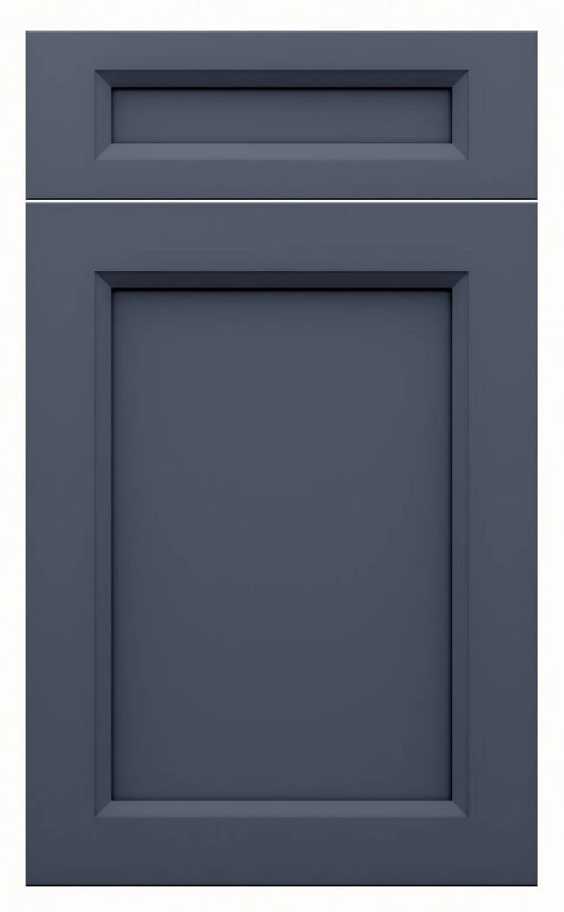 St. Martin Bellrose door in Midnight Blue — St. Martin render