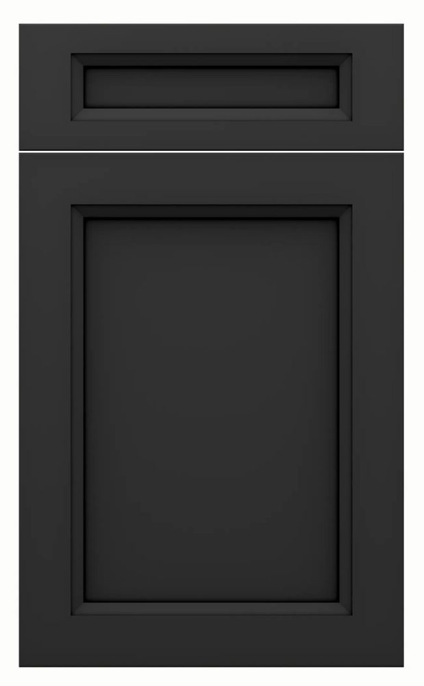 St. Martin Bellrose door in Simply Black — St. Martin render