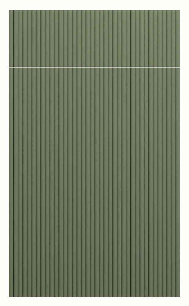 St. Martin Castine door in Forest Green — St. Martin render