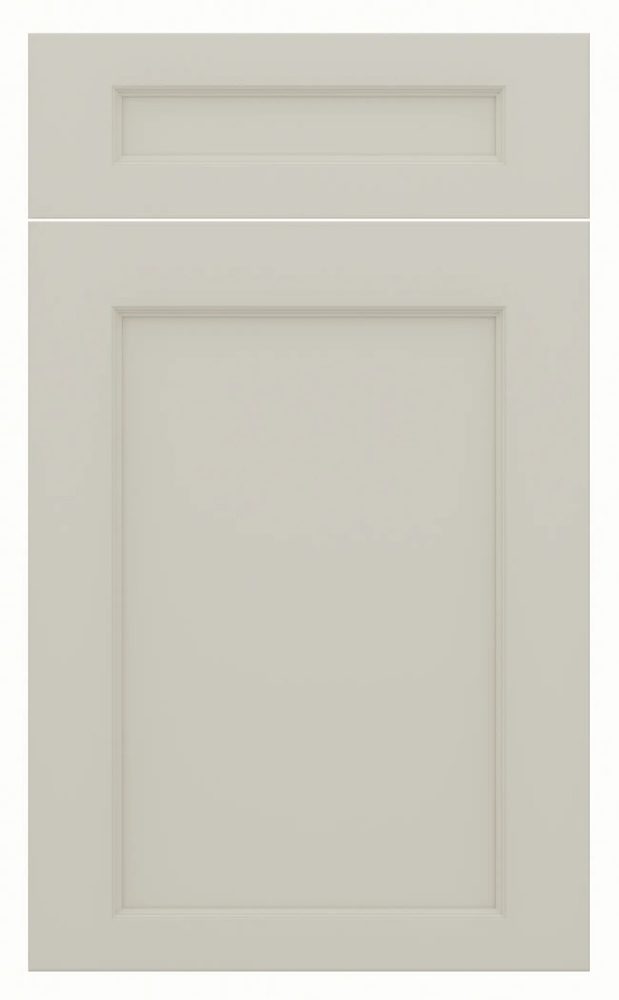 St. Martin Greenfield door in Repose Gray — St. Martin render