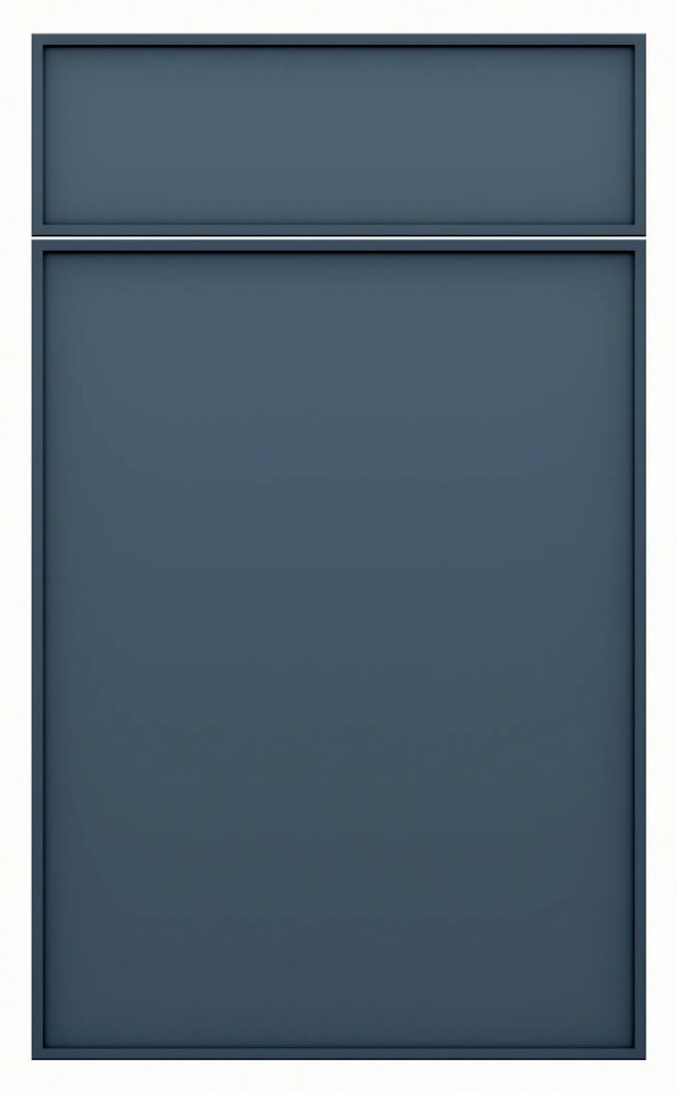 St. Martin Hampton Square door in Ocean Blue — St. Martin render