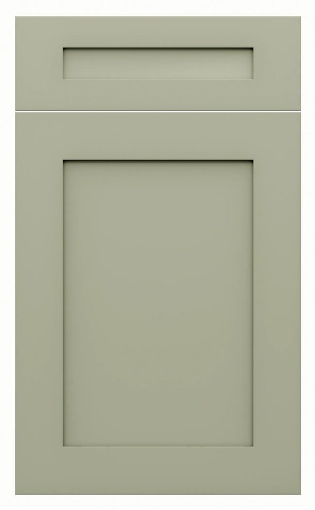 St. Martin Lakeland II door in Sage Green — St. Martin render