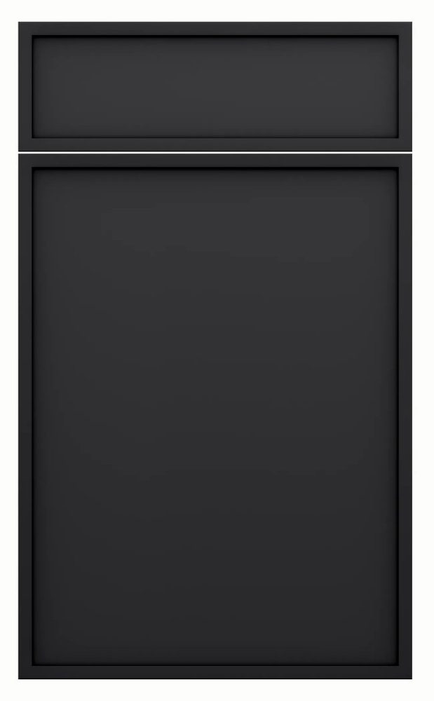 St. Martin Montauk door in Simply Black — St. Martin render
