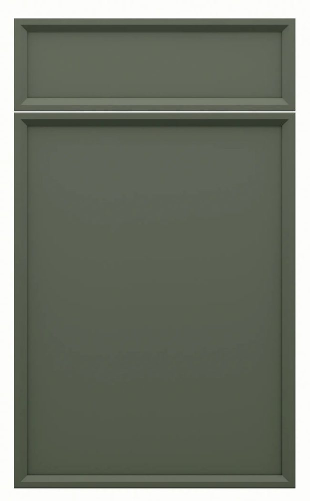 St. Martin Newport door in Pewter Green — St. Martin render