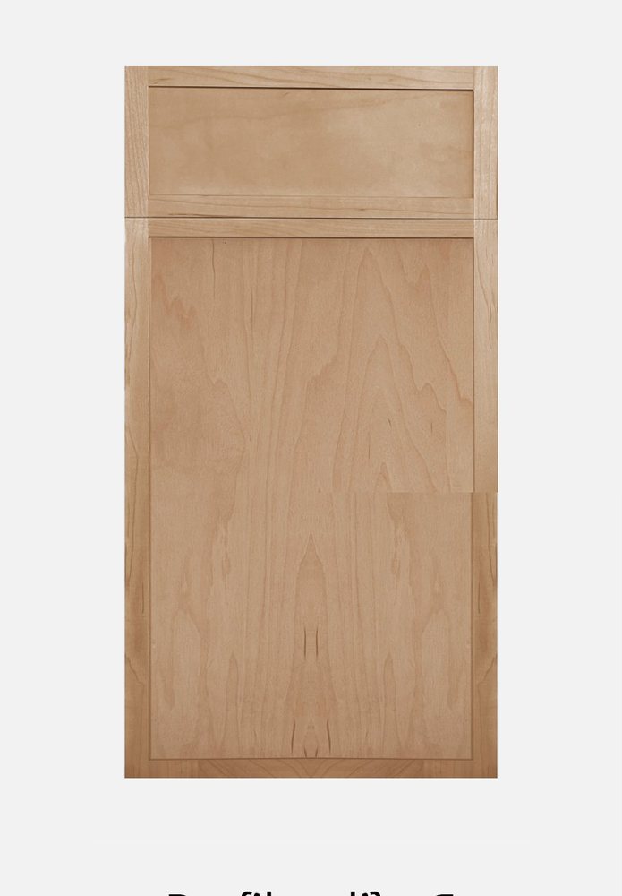 WoodConcept Profile Maple cabinet door in Natural