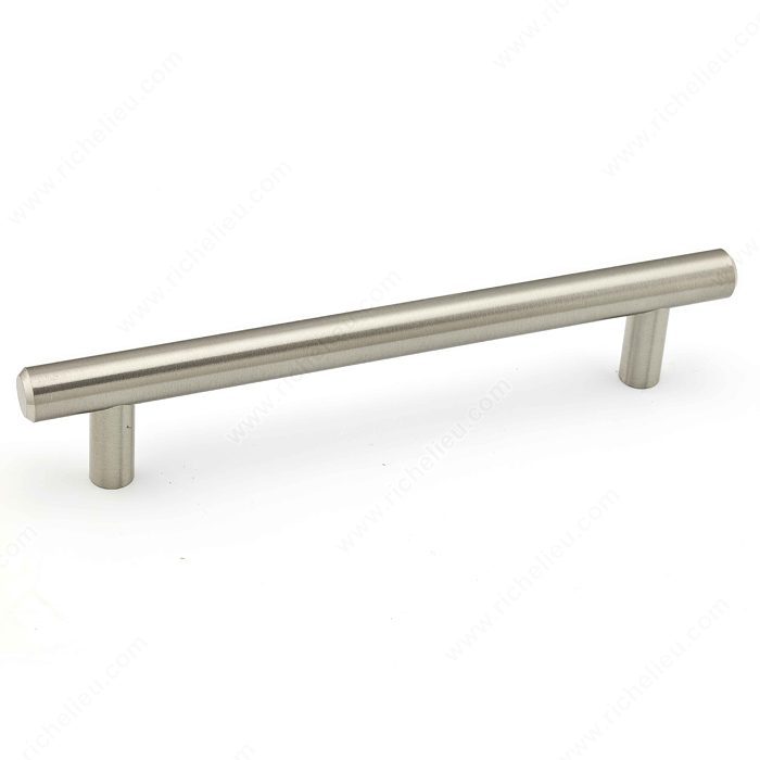 Richelieu Modern Steel Pull 205 in Brushed Nickel — product photo