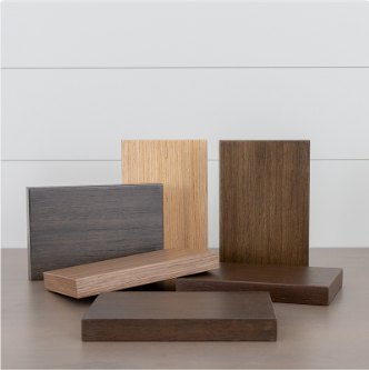 Reconstituted Veneer cabinet door