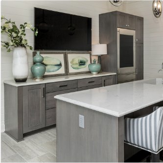 Stain Finishes cabinet door