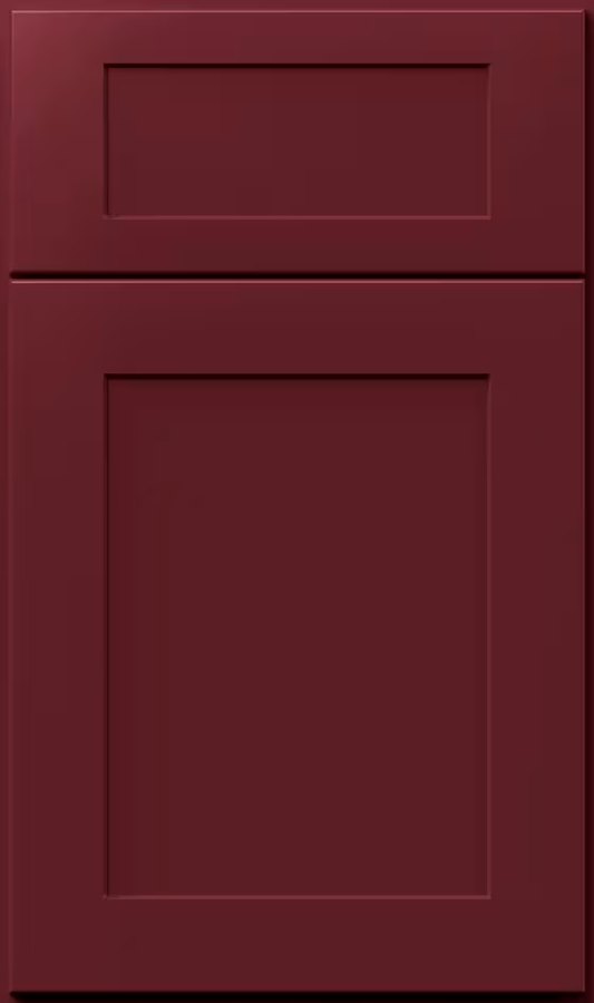 Fabuwood Galaxy door in Cabernet Red