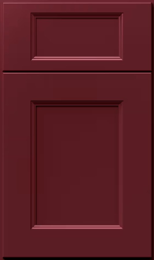 Fabuwood Nexus door in Cabernet Red