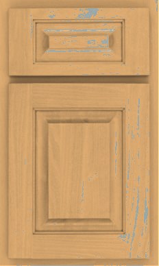 Shiloh Square Raised door in Red Oak