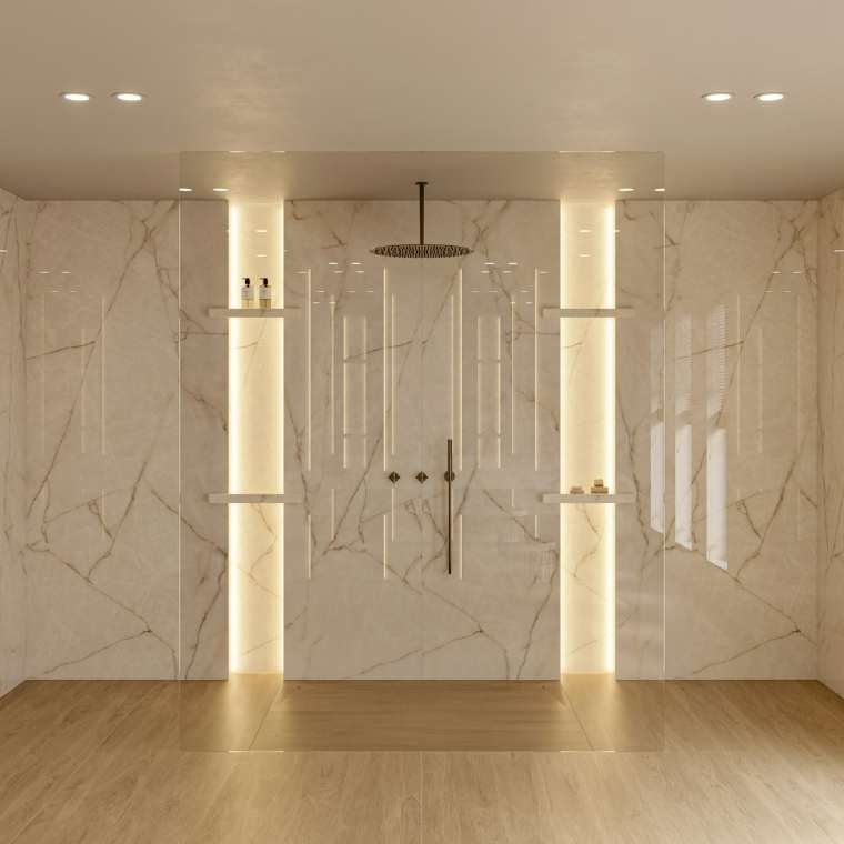 Dekton Borealis installed
