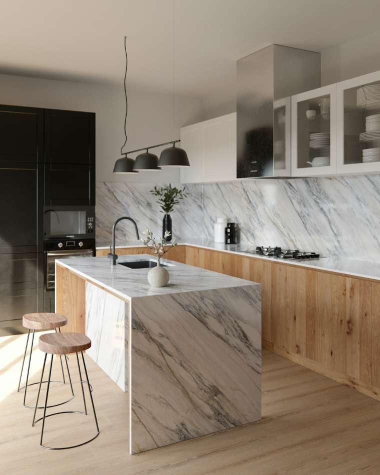 Dekton Trance installed