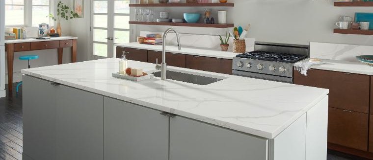 MSI Calacatta Idillio installed