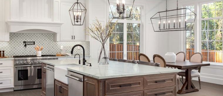 MSI Calacatta Laza Gold installed