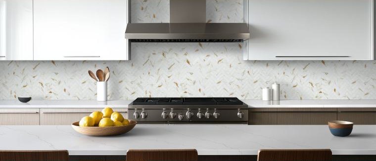MSI Calacatta Miraggio Gold installed