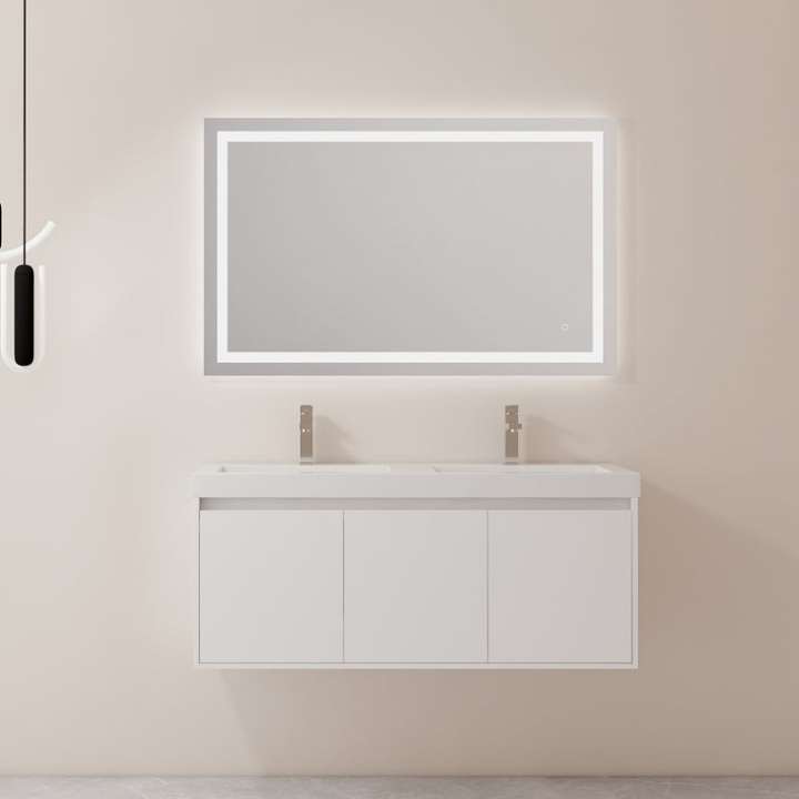 Blossom Bern bathroom vanity, 48 inch, in Glossy White