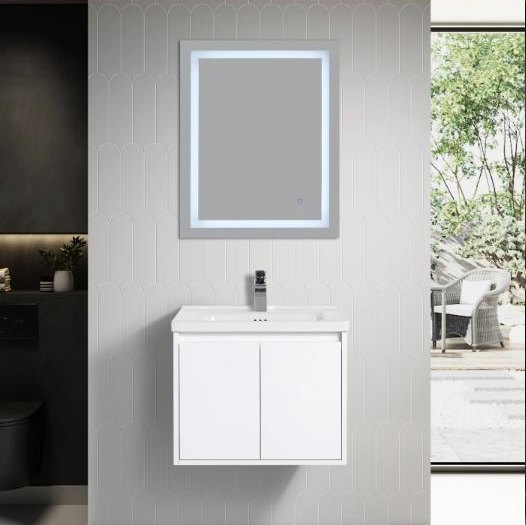Blossom Bern vanity in Glossy White
