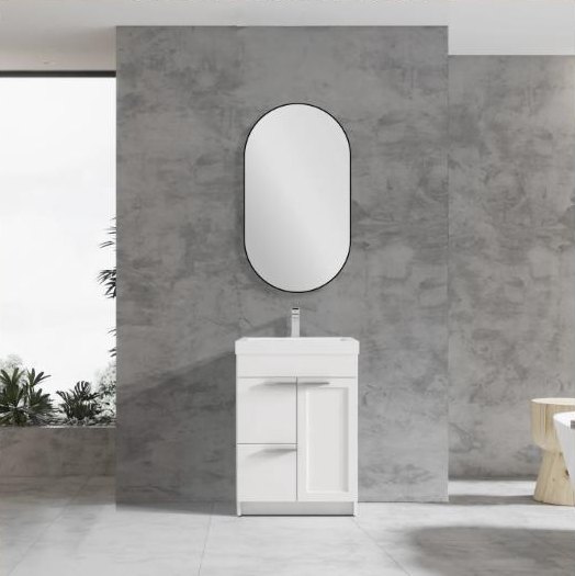 Blossom Hanover vanity in Matte White
