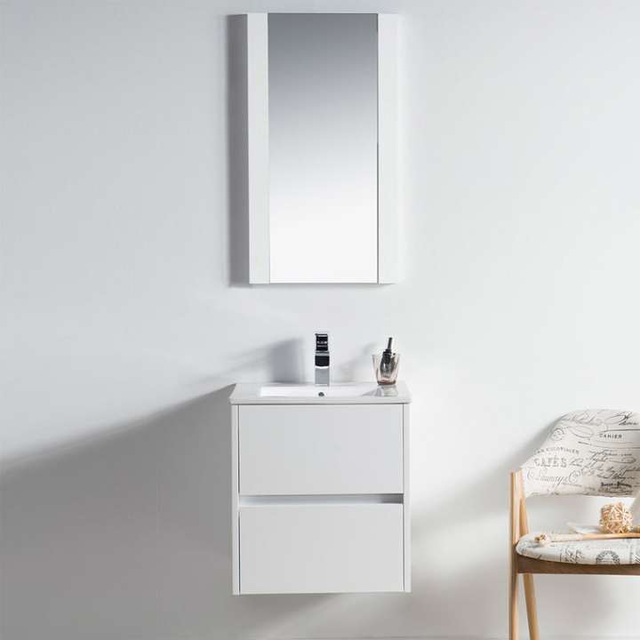 Blossom Valencia vanity, 20 inch, in Glossy White