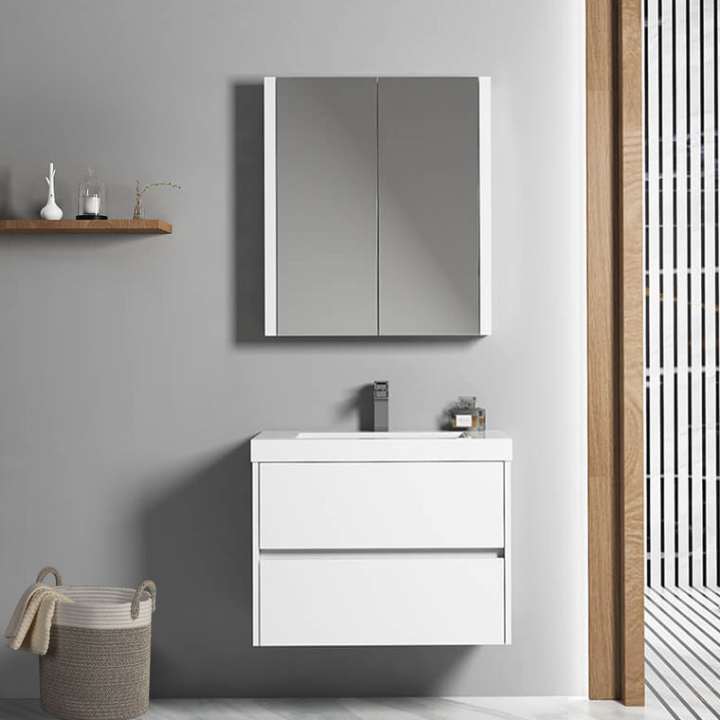 Blossom Valencia bathroom vanity, 30 inch, in Glossy White