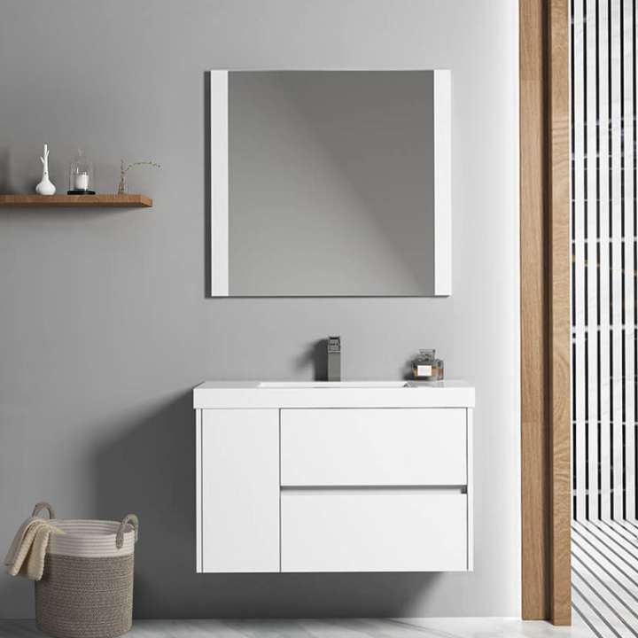 Blossom Valencia bathroom vanity, 36 inch, in Glossy White