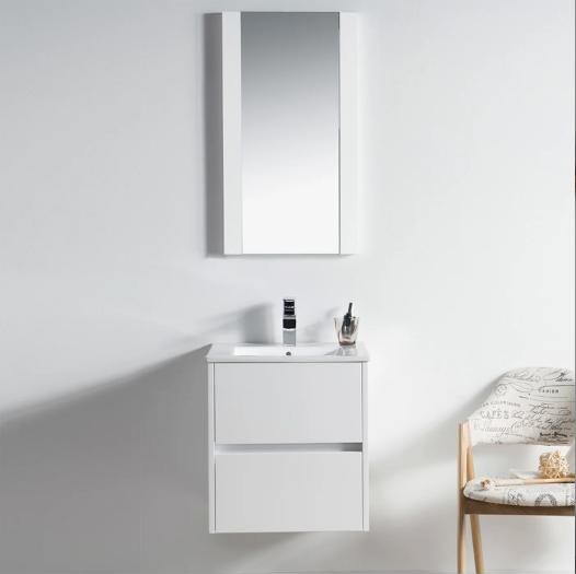 Blossom Valencia vanity in Glossy White