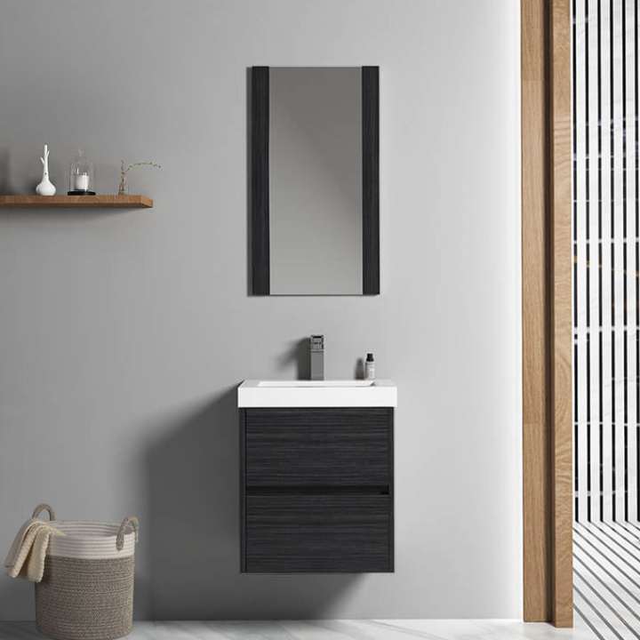 Blossom Valencia vanity in Silver Grey, 20 inch