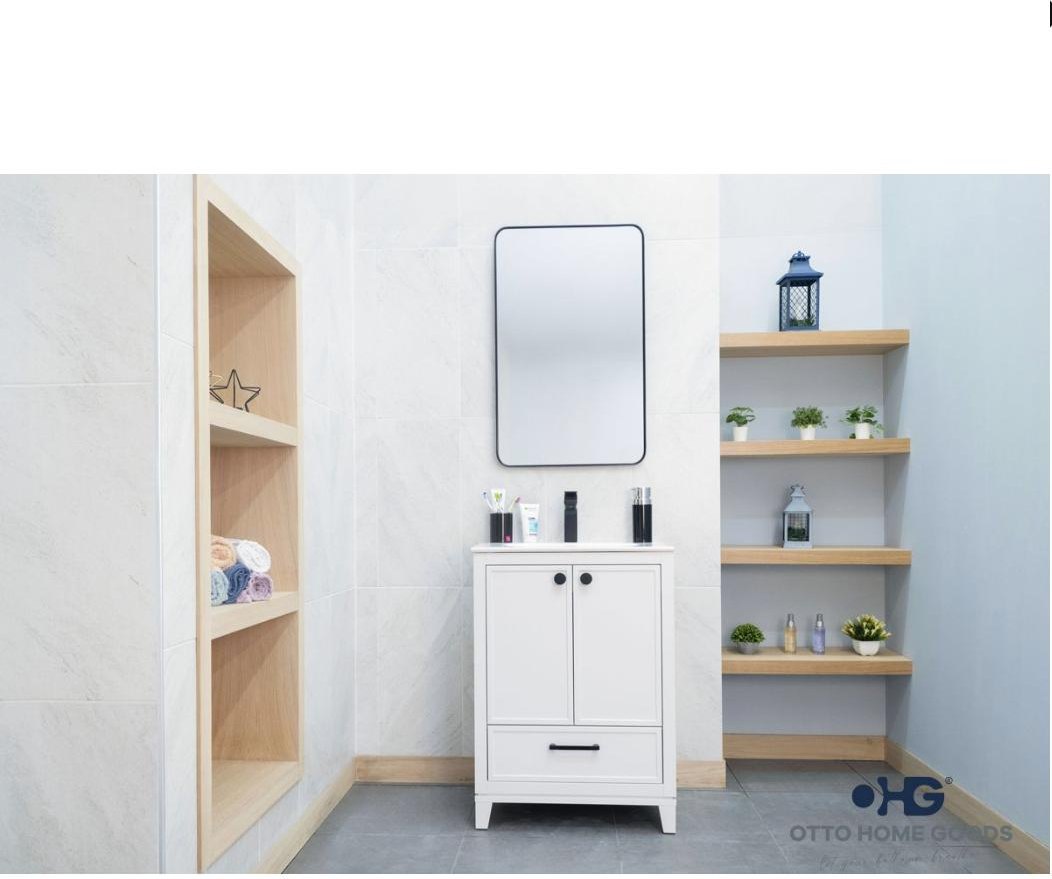 Otto Home Goods Frame bathroom vanity